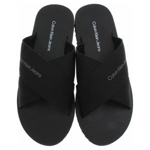 Pánské pantofle Calvin Klein YM0YM00942 Triple Black 41