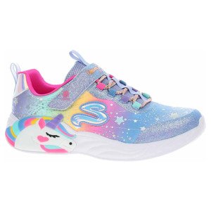 Skechers S-Lights: Unicorn Dreams blue-multi 32