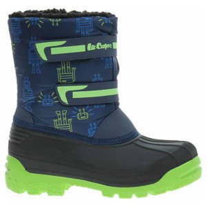 Chlapecké sněhule Lee Cooper LCJ-23-44-2006K navy-lime 32