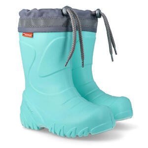 Zateplené dětské gumáky Demar Mammut S mint Velikost: 38-39
