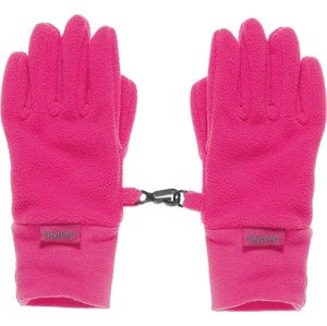 Dětské prstové rukavice z fleecu Playshoes Pink Velikost: 2
