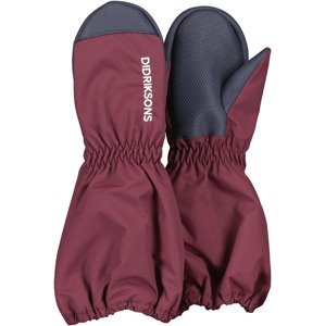 Dětské podzimní rukavice Didriksons Shell Kids Gloves 9 Rusty Wine I13 Velikost: 2 - 4 roky