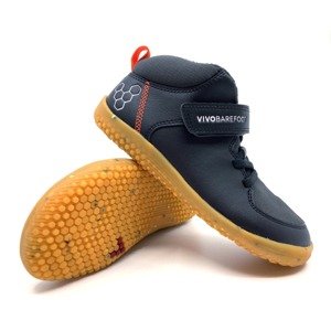 Kotníkové boty Vivobarefoot Primus Ludo Hi černé Velikost: 27