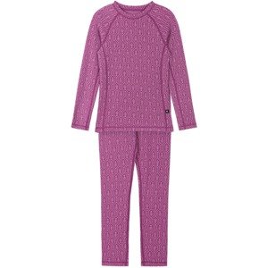 Dětské merino termoprádlo Reima Taival - Red Violet 5391 Velikost: 80