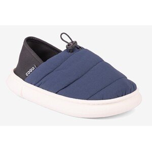 Pánské zimní papuče Coqui Skippy 9824 Navy Velikost: 42-43