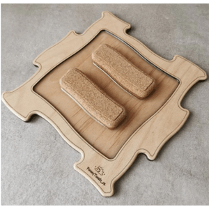 Dřevěné puzzle FunnyTouch - Korkové vlny, Transparent