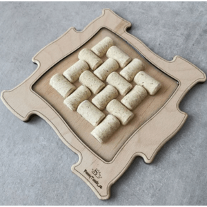 Dřevěné puzzle FunnyTouch - Mřížka, Transparent