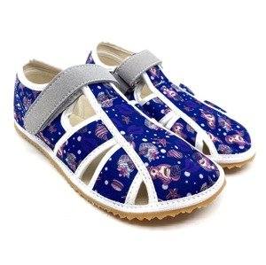 Barefoot papuče Jonap Home New Fialová mořská panna Velikost: 27, Vnitřní délka boty: 18,0 cm, Vnitřní šířka boty: 7,1 cm