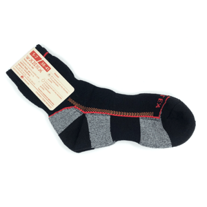 Ponožky Surtex 90% Merino ZIMA Černé s šedou Velikost: 35 - 38