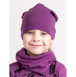 UNUO Dětský merino nákrčník Basic, Ostružinová