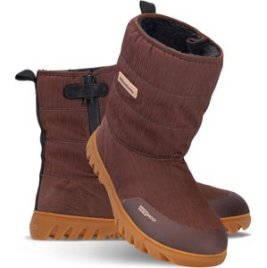 BeLenka Zimní barefoot boty Barebarics PolarStride - Copper Brown Velikost: 40
