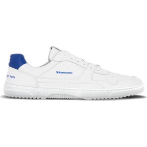 Barefoot tenisky Barebarics Zing - Brave Men Talk - White & Blue Velikost: 41