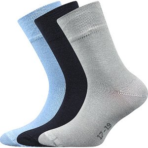 Boma® 3PACK Ponožky Boma Emko - mix B - kluk Velikost: 16-19 (11-13)