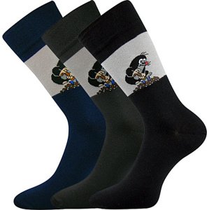 Boma® 3PACK Ponožky Boma KR 111 - mix B Velikost: 39-42 (26-28)