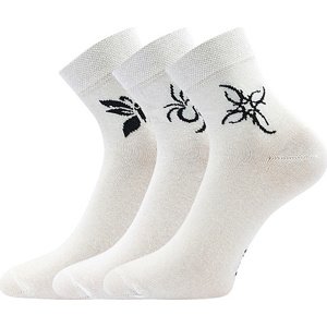 Boma® 3PACK Ponožky Boma Tatoo - mix-bílá Velikost: 39-42 (26-28)