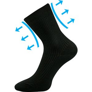 Boma® Ponožky Boma Viktor - černá Velikost: 41-42 (27-28)
