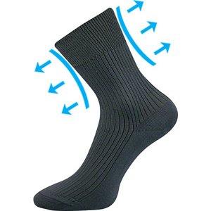 Boma® Ponožky Boma Viktor - tmavě šedá Velikost: 41-42 (27-28)