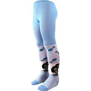 Boma® Punčochové kalhoty KR 222 - vzor 3 - světle modrá Velikost: 74-80