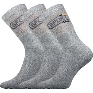 Boma® Ponožky Boma Spot 3pack - sv.šedá Velikost: 39-42 (26-28)