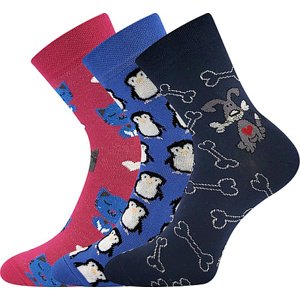 Boma® 3PACK Ponožky Boma Xantipa 42 - mix Velikost: 35-38 (23-25)