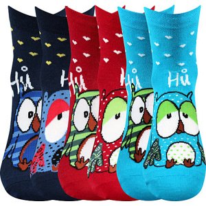 Boma® 3PACK Ponožky Boma Xantipa 43 - mix A Velikost: 39-42 (26-28)