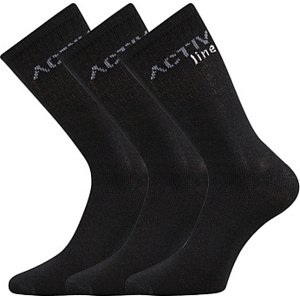 Boma® Ponožky Boma Spotlite 3pack - černá Velikost: 39-42 (26-28)