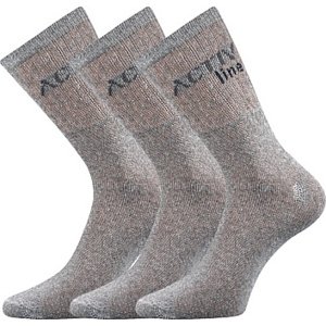 Boma® Ponožky Boma Spotlite 3pack - světle šedá Velikost: 39-42 (26-28)