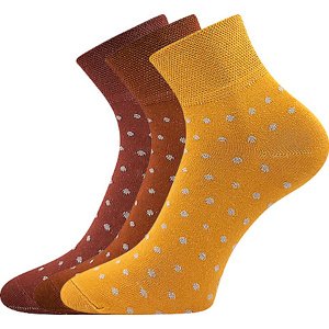Boma® 3PACK Ponožky Boma Jana 43 - mix A Velikost: 35-38 (23-25)