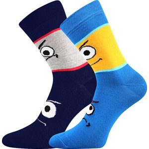 Boma® 2PACK Ponožky Boma Tlamik - mix A Velikost: 39-42 (26-28)