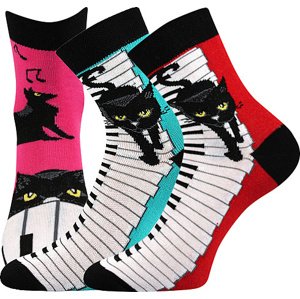 Boma® 3PACK Ponožky Boma Xantipa 48 - mix Velikost: 35-38 (23-25)