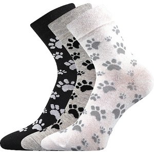 Boma® 3PACK Ponožky Boma Xantipa 50 - mix A Velikost: 35-38 (23-25)
