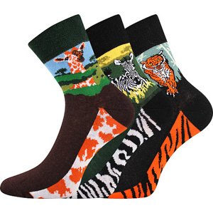 Boma® 3PACK Ponožky Boma Xantipa 58 - mix Velikost: 39-42 (26-28)