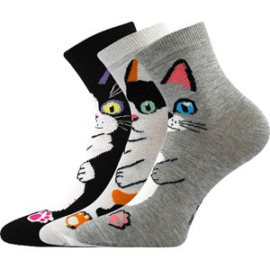 Boma® 3PACK Ponožky Boma Micka - mix A Velikost: 35-38 (23-25)