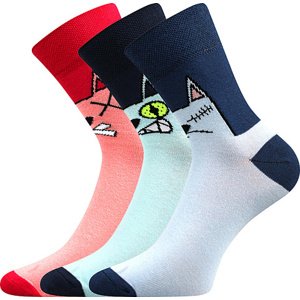 Boma® 3PACK Ponožky Boma Xantipa 67 - mix Velikost: 39-42 (26-28)