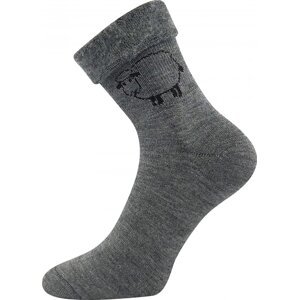 Boma® Ponožky Boma Ovečkana - tm.šedá melé Velikost: 39-42 (26-28)