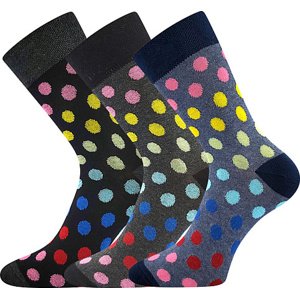 Boma® 3PACK Ponožky Boma Ivana 60 - mix A Velikost: 39-42 (26-28)