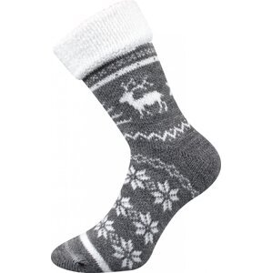 Boma® Ponožky Boma Norway - šedá melé Velikost: 39-42 (26-28)