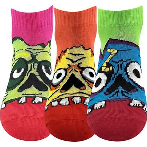 Boma® 3PACK Ponožky Boma Zombik - mix B Velikost: 39-42 (26-28)