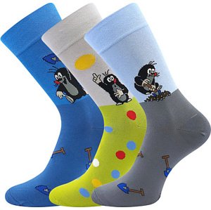 Boma® 3PACK Ponožky Boma KR 111 - mix C Velikost: 39-42 (26-28)
