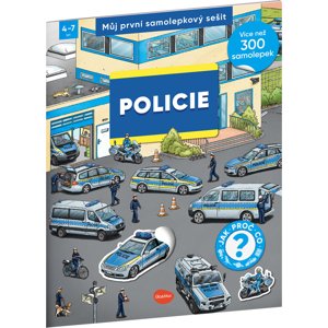 Můj první samolepkový sešit – POLICIE