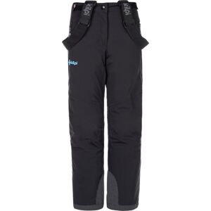 Dětské lyžařské kalhoty Kilpi TEAM PANTS-J Černá Velikost: 134