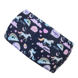 Funkční čelenka Drexiss Moon Unicorns Velikost: DĚTSKÁ jaro/léto Obvod 48-52cm