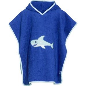 Dětské froté pončo Playshoes Žralok Velikost: L