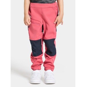 Dětské softshellové kalhoty Didriksons Lovet Dusty Azalea K15 Velikost: 140