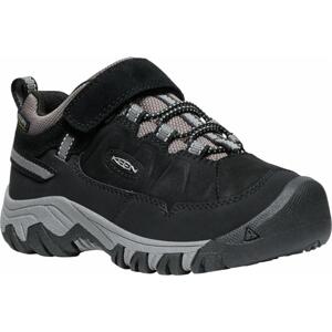 Keen TARGHEE IV LOW WP CHILDREN  black/ steel grey Velikost: 30