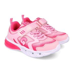 Biomecanics Svítící tenisky Garvalín 252828-C032 Rosa Velikost: 26