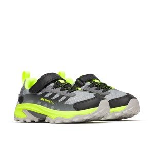 Merrell Moab Speed 2 Low A/C Waterproof Grey/ Black/ Citron Velikost: 32