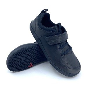 Dětské barefoot boty Vivobarefoot Primus Ludo School Obsidian - černé Velikost: 35, Vnitřní délka boty: 22,0 cm, Vnitřní šířka boty: 8,2 cm