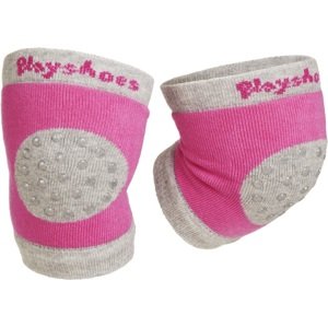 Dětské protiskluzové nákoleníky Playshoes Pink