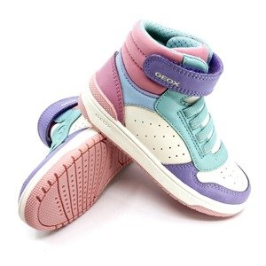 Dívčí tenisky Geox J Washiba Pink / watersea Velikost: 27, Vnitřní délka boty: 17,4 cm